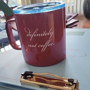 Kate Spade Blue and Red Mug
